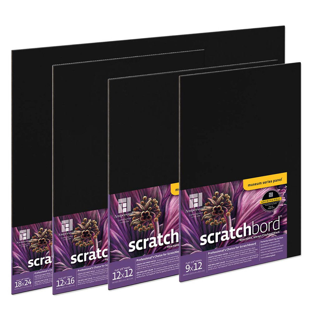 Ampersand Scratchboard Panels