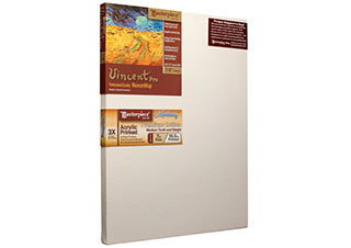 Masterpiece Vincent Monterey Acryl Prime Cotton 7/8inch Deep 9x12inch Canvas - (200007599)