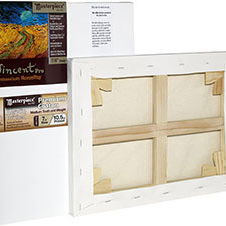 Masterpiece Vincent Pro Mono Lake Raw Linen 12"x12" Stretched Canvas - (1000081663) Masterpiece Vincent Pro Mono Lake Raw Linen 12"x12" Stretched Canvas - (1000081663)