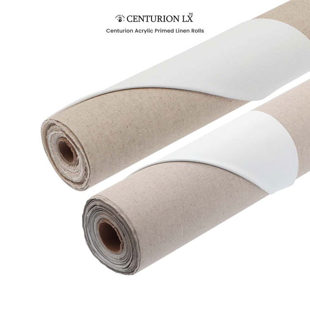 Centurion 11oz Acrylic Primed Linen Canvas Roll Centurion 11oz Acrylic Primed Linen Canvas Roll