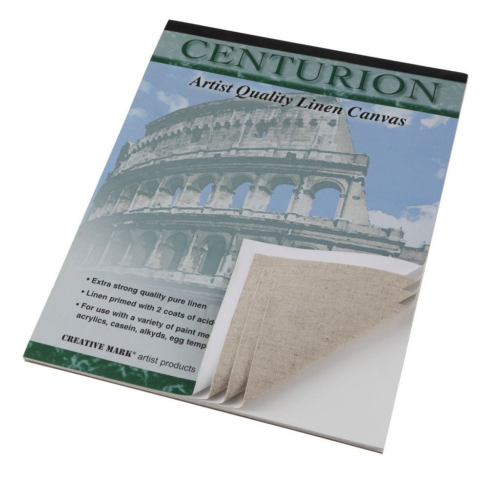 Centurion Acrylic Primed Linen Canvas Pad