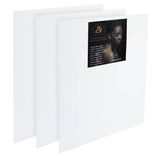 New York Central Pack of 3 Portrait Smooth Canvas Panels 16"x20"