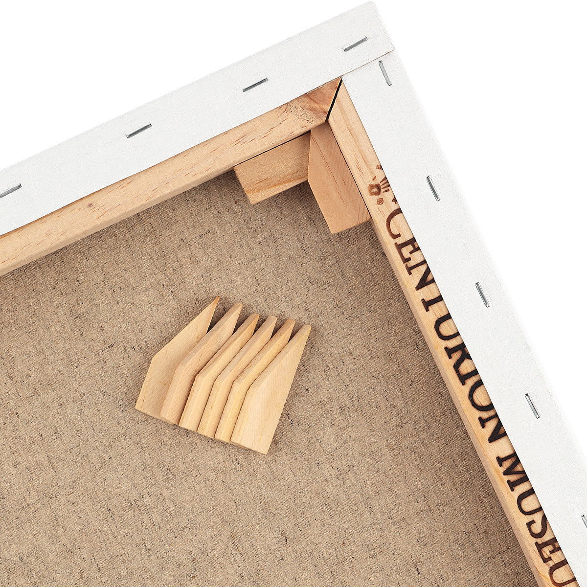 Centurion DLX Triple Acrylic Primed Linen 1-1/2 inch Deep Stretched Canvas