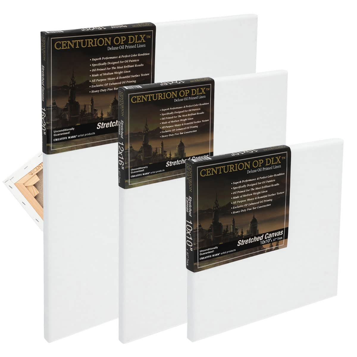 Centurion Deluxe Oil Primed Stretched Linen Canvas