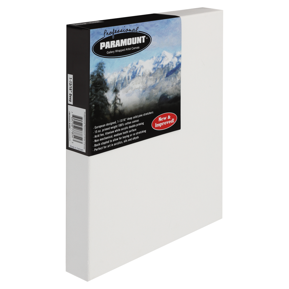 Paramount Pro 1-13/16" Deep Stretched Cotton Canvas 48"x72" - (77890) *Oversized Product: Additional fee will apply if delivered