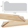 Creative Mark 3/4" Deep Stretcher Bar Strip Set Creative Mark 3/4" Deep Stretcher Bar Strip Set