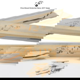 Creative Mark 3/4in. Deep Stretcher Bar Strip Set