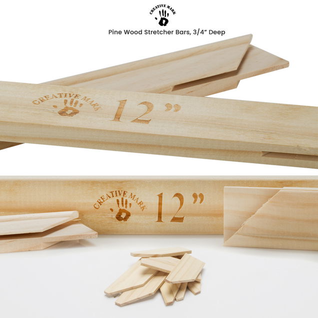 Creative Mark 3/4" Deep Stretcher Bar Strip Set Creative Mark 3/4" Deep Stretcher Bar Strip Set