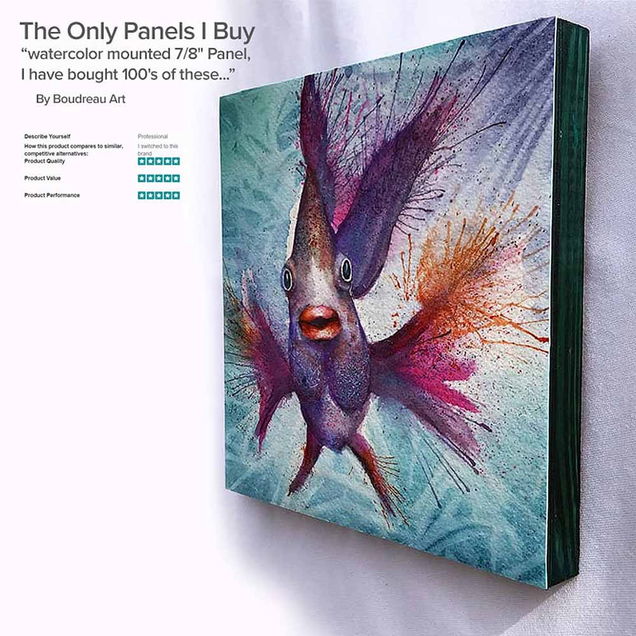 DaVinci Pro Birch Cradled Wood Panel DaVinci Pro Birch Cradled Wood Panel