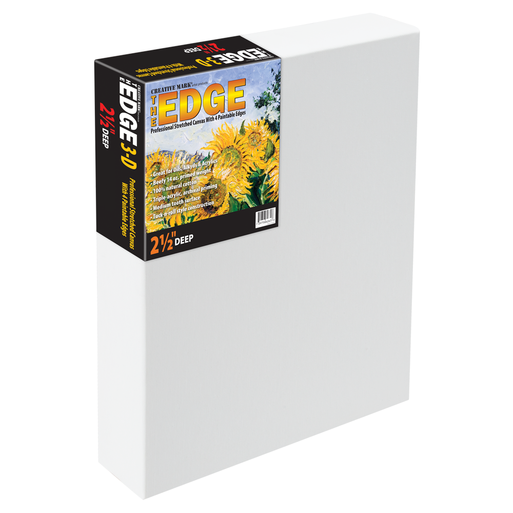 The Edge All-Media 2.5" Deep Stretched Cotton Canvas 48"x60" - (62646)