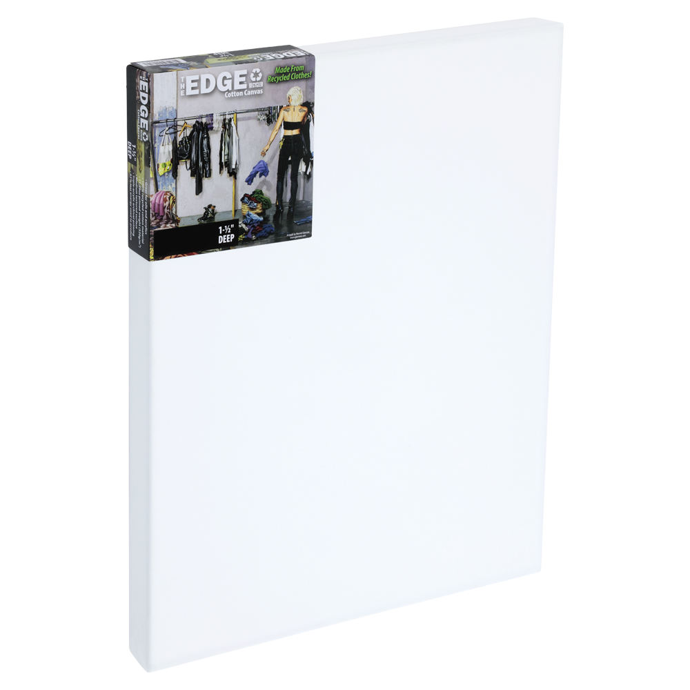 The Edge 1.5" Deep Recycled Stretched Cotton Canvas 30"x40" - (92275) *Large Product: Additional fee will apply if delivered
