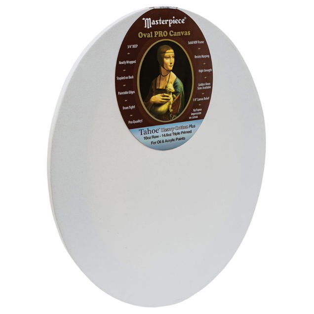 Masterpiece Tahoe Pro Half Round & Oval Cotton 3/4 inch Deep Stretched Canvas Masterpiece Tahoe Pro Half Round & Oval Cotton 3/4 inch Deep Stretched Canvas