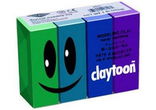Claytoon Modeling Clay for Kids Cool Colors 4 Pack - (200011710) Claytoon Modeling Clay for Kids Cool Colors 4 Pack - (200011710)