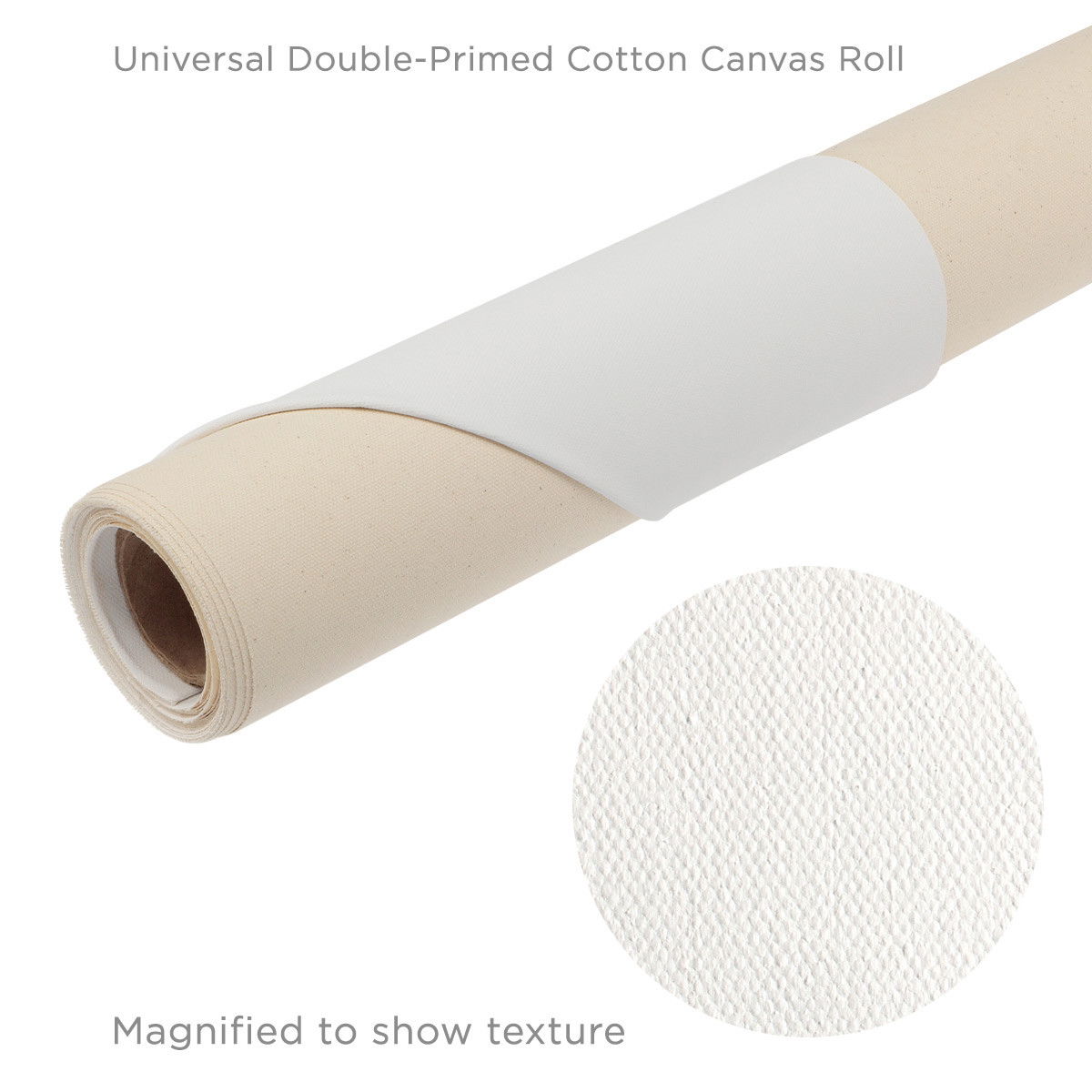 Paramount Double Primed Cotton Canvas Rolls