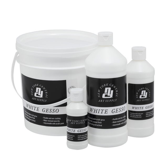 New York Central Acrylic White Gesso New York Central Acrylic White Gesso