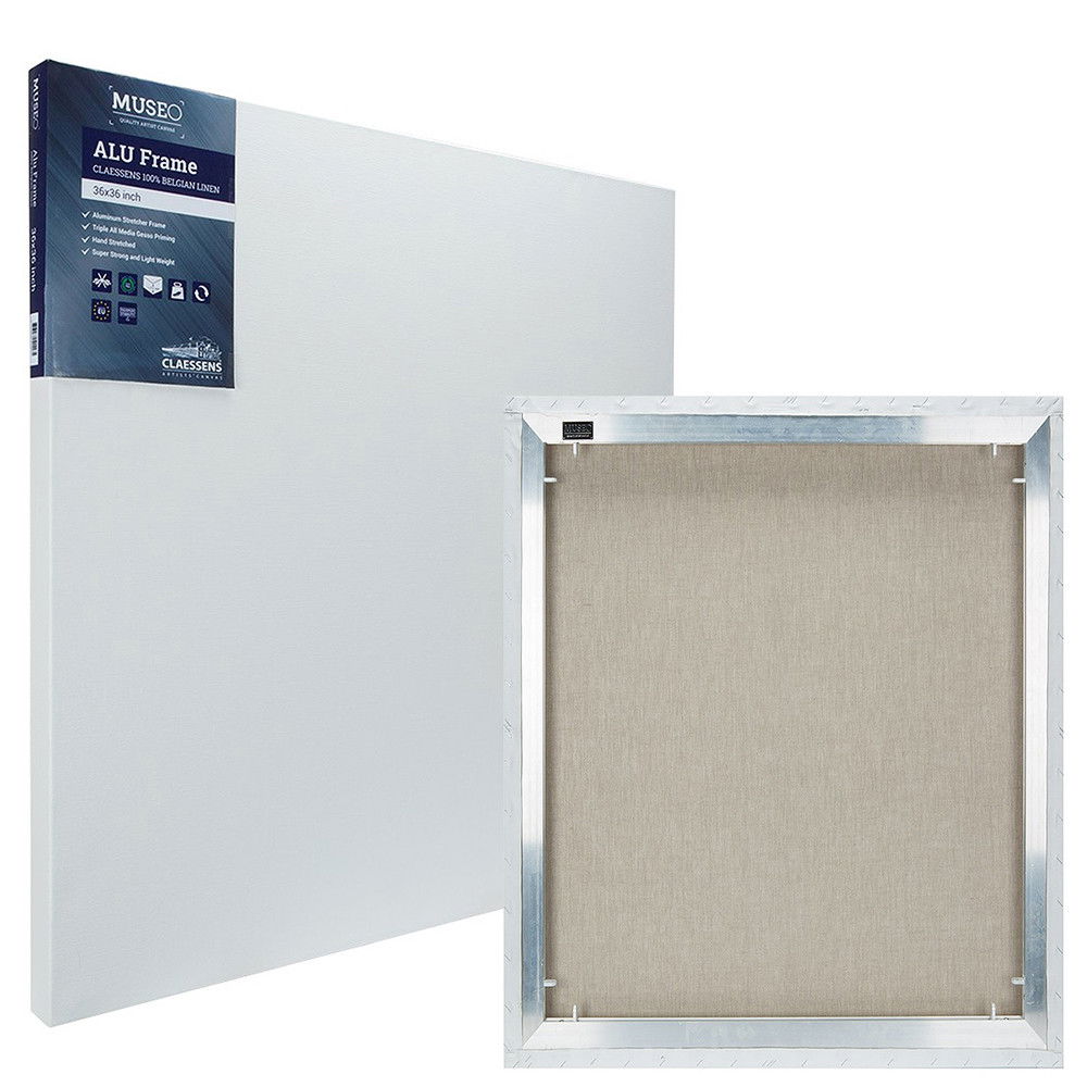 Museo Alu Claessens Acrylic Primed Linen 1-3/4 inch Deep Stretched Canvas