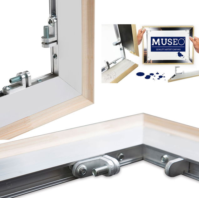 Museo Alu Claessens Acrylic Primed Linen 1-3/4 inch Deep Stretched Canvas Museo Alu Claessens Acrylic Primed Linen 1-3/4 inch Deep Stretched Canvas