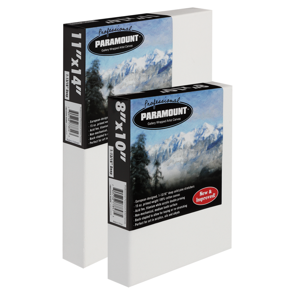 Paramount Pro 1-13/16" Deep Stretched Cotton Canvas