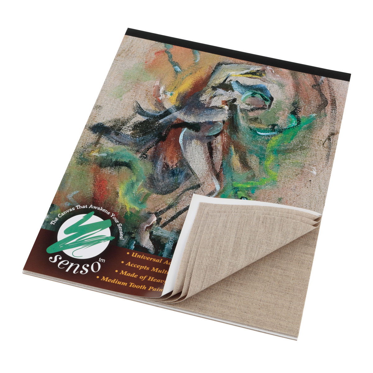 Senso Clear Acrylic Primed Primed Linen Canvas Pad