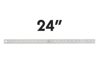 Acurit 24 inch Stainless Steel Cork Back Ruler