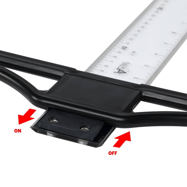 Acurit Detachable Head T-Square 24" - (92354) Acurit Detachable Head T-Square 24" - (92354)