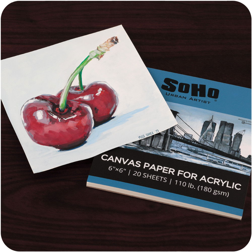 SoHo Acrylic Canvas Paper Pad