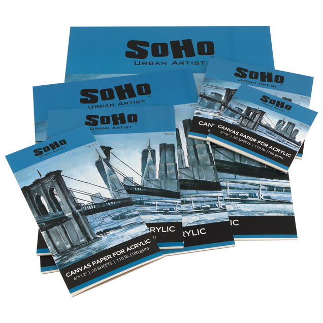SoHo Acrylic Canvas Paper Pad SoHo Acrylic Canvas Paper Pad