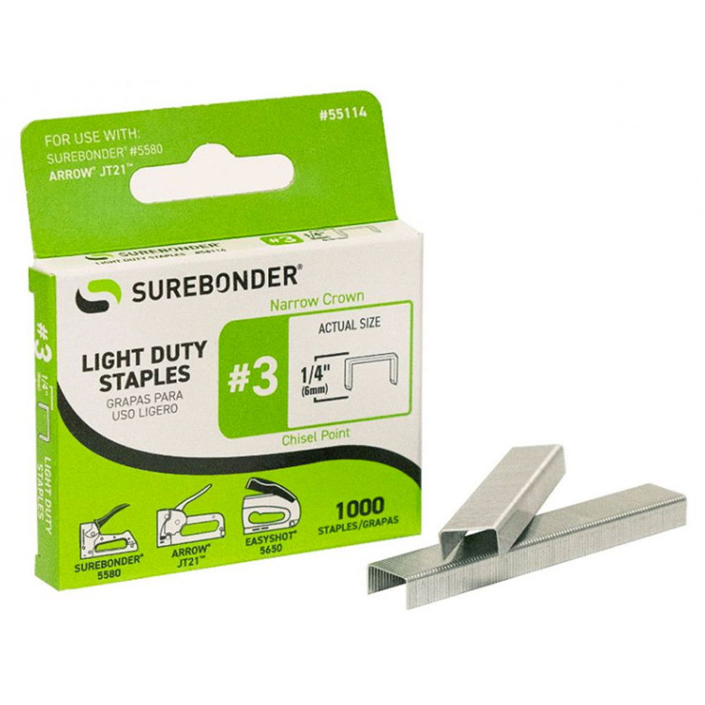 Surebonder Light Duty Staples