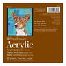 Strathmore 400 Series Acrylic Primed Linen Canvas Pad  Strathmore 400 Series Acrylic Primed Linen Canvas Pad