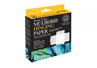 Lineco Mulberry Hinging Paper 1 inch x 100 Foot Roll - (200024443)