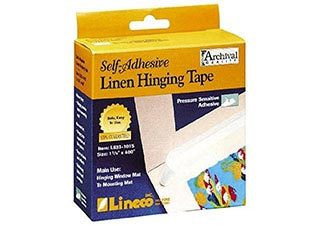 Lineco Self-Adhesive Linen Tape 1-1/4 x 400 inch - (70164)