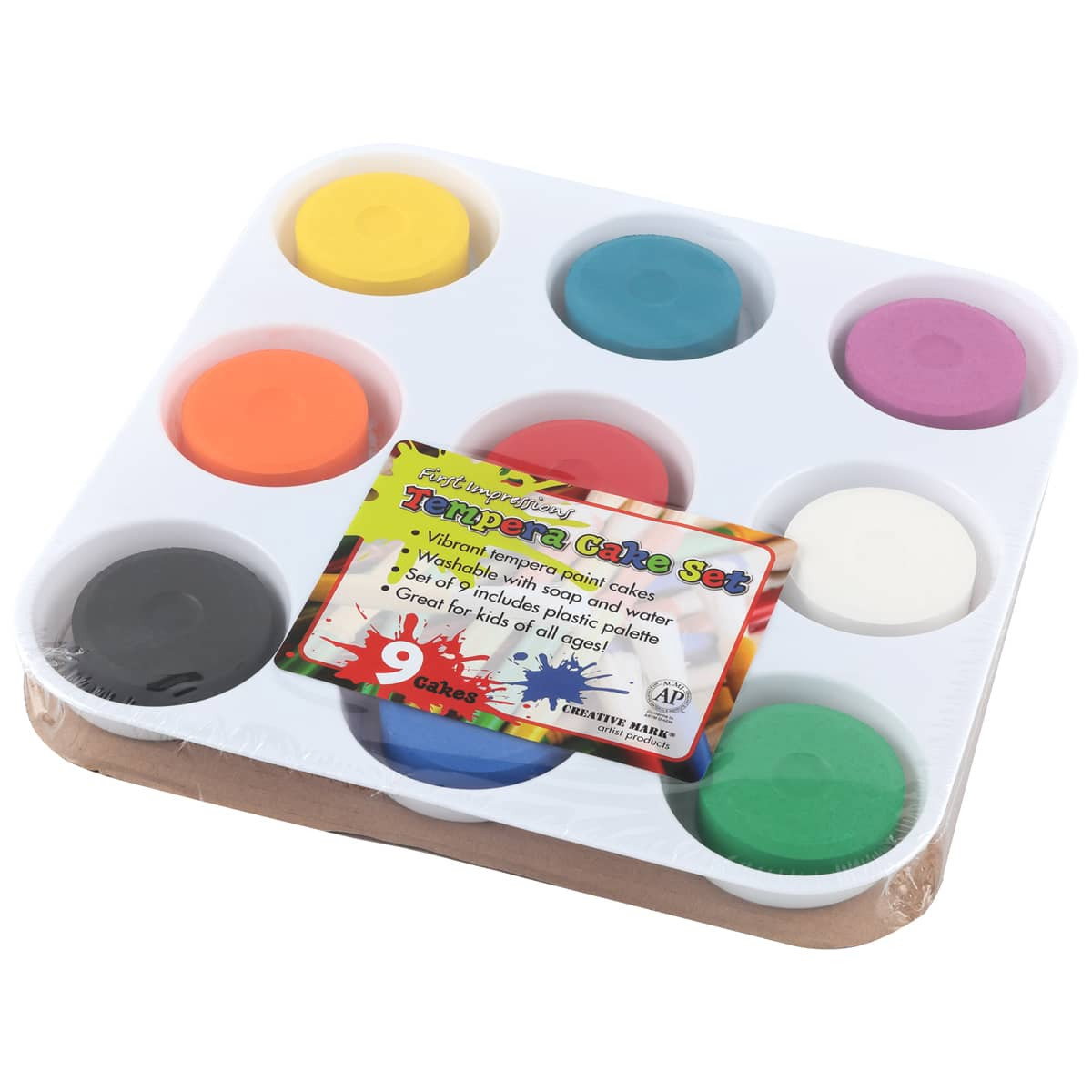 1st Impressions Set of 9 Tempera Cakes - (87023)