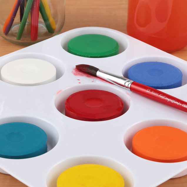 1st Impressions Set of 9 Tempera Cakes - (87023) 1st Impressions Set of 9 Tempera Cakes - (87023)