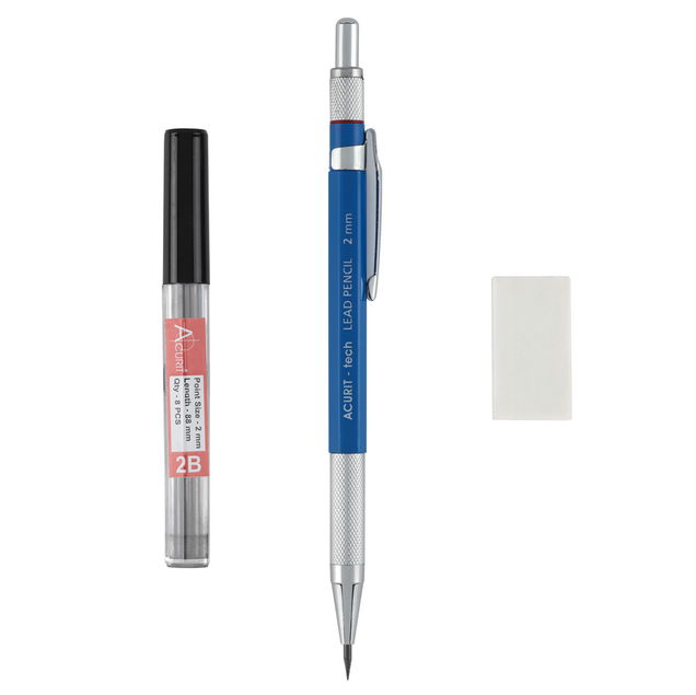 Acurit 2mm Lead Pencil & 8 Lead Refills - (90515) Acurit 2mm Lead Pencil & 8 Lead Refills - (90515)