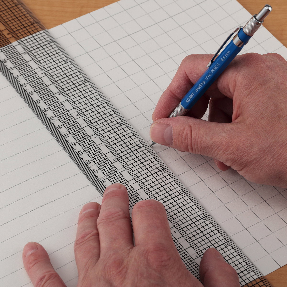 Acurit 0.5mm Lead Pencil & 10 Lead Refills - (90516)
