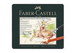 Faber-Castell Albrecht Durer Watercolor Pencil 12 Color Tin Set - (49782) Faber-Castell Albrecht Durer Watercolor Pencil 12 Color Tin Set - (49782)
