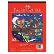 Faber-Castell Construction Paper Pad 9x12 Faber-Castell Construction Paper Pad 9x12