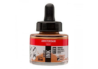 Amsterdam Acrylic Ink 30ml Bronze - (200032717)