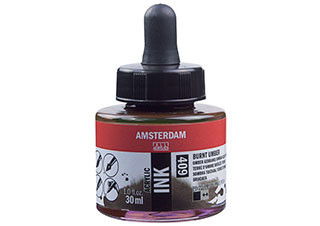 Amsterdam Acrylic Ink 30ml Burnt Umber - (200027497)
