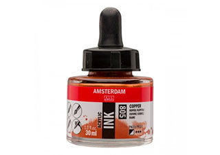 Amsterdam Acrylic Ink 30ml Copper - (200032716)