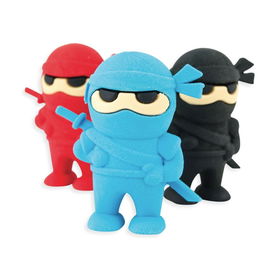 Ninja Eraser Set of 3