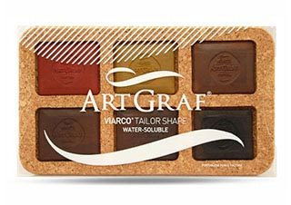 Art Graf Chalk Disc Set of 6 Earth Tones