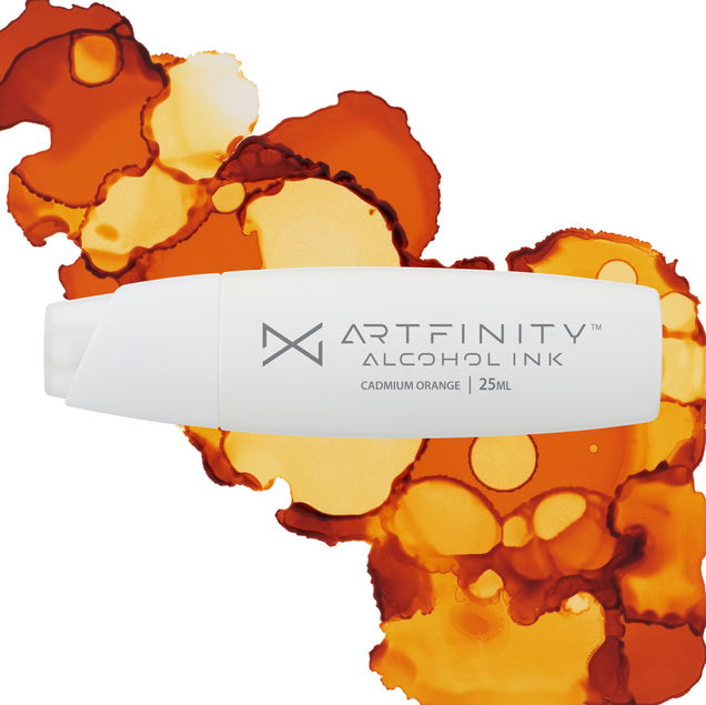 Artfinity Alcohol Ink 25 ml Cadmium Orange (YR1-4) - (91338) Artfinity Alcohol Ink 25 ml Cadmium Orange (YR1-4) - (91338)