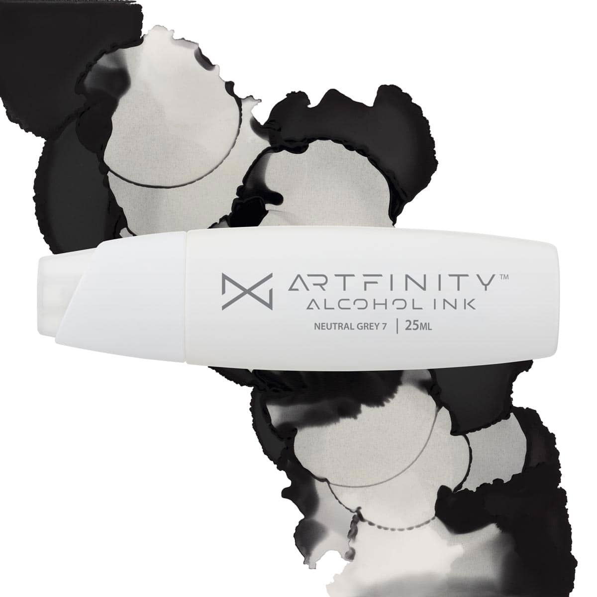 Artfinity Alcohol Ink 25 ml Neutral Gray 7 (NG7) - (91387)