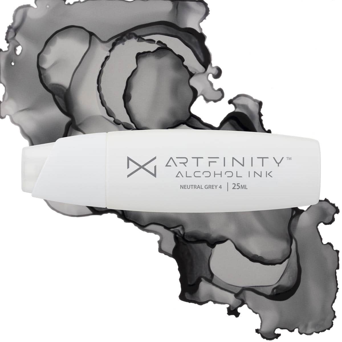 Artfinity Alcohol Ink 25 ml Neutral Gray 4 (NG4) - (91386)