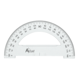 Acurit 180 Degree Protractor 6 in. Semi-Circle Acurit 180 Degree Protractor 6 in. Semi-Circle
