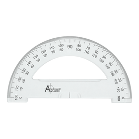 Acurit 180 Degree Protractor 6 in. Semi-Circle