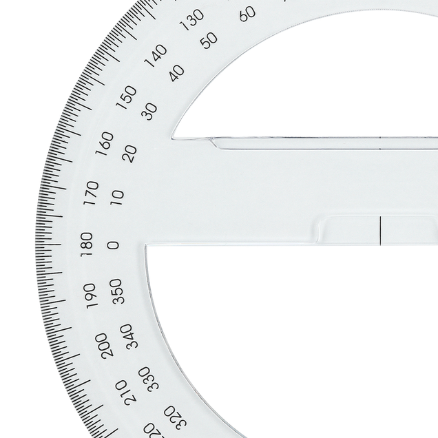 Acurit 360 Degree Protractor 6 in. Circle Acurit 360 Degree Protractor 6 in. Circle