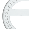 Acurit 360 Degree Protractor 6 in. Circle Acurit 360 Degree Protractor 6 in. Circle