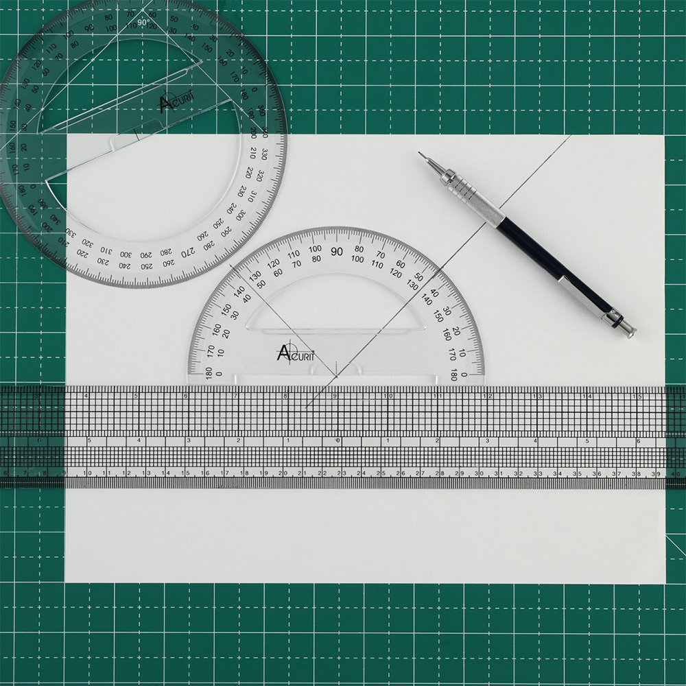 Acurit 360 Degree Protractor 6 in. Circle